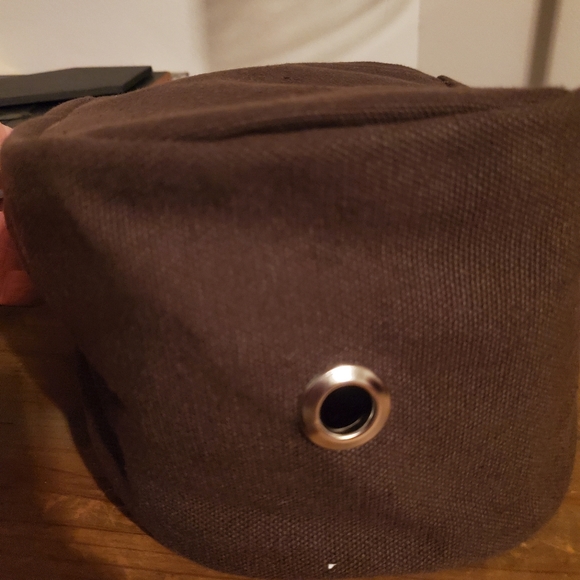 NWT SANDQVIST Canvas Planter / Hanging Pot - 7" - Picture 4 of 6